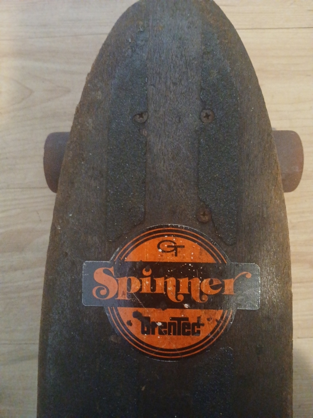 Spinner Grentec Vintage Skateboard 1970s- Hard wood with GT wheels FAST!!!